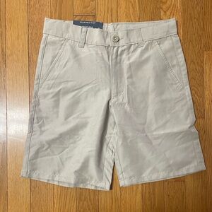 Nautica boys Tan Flat Front Shorts NWT size 10
